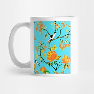 Spring Birds Are In The Air Oil Painting Mug